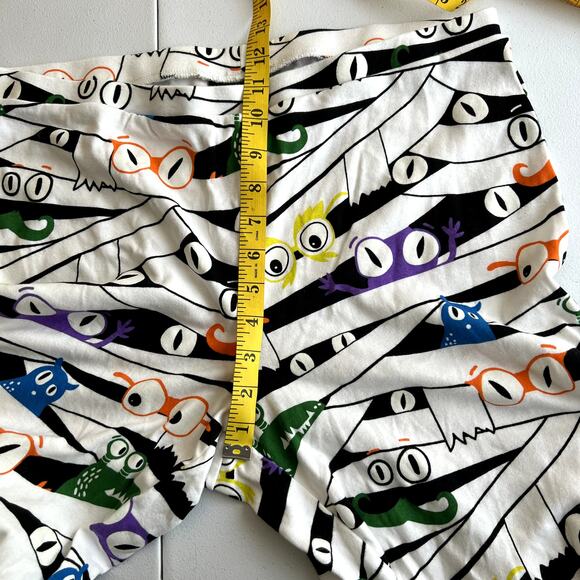 Hyde & Eek Pajama Set Women Large Glow-in-dark Mummy Wrap Halloween Sleepwear - Picture 9 of 16